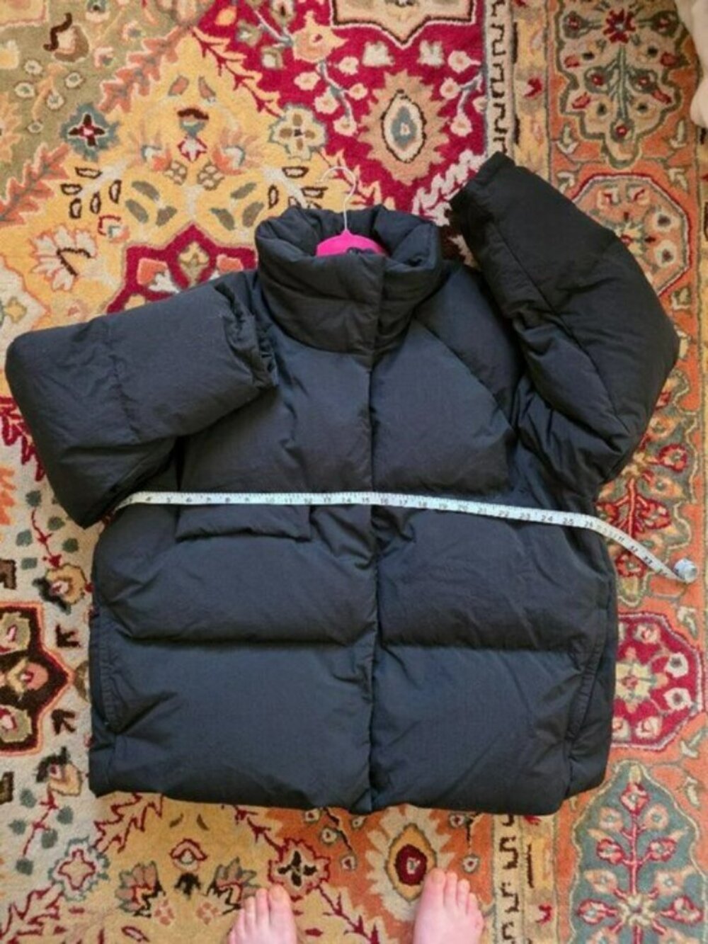 Adidas Baffle Down Puffer Jacket Black Women's 2XL Excellent Condition WARM
